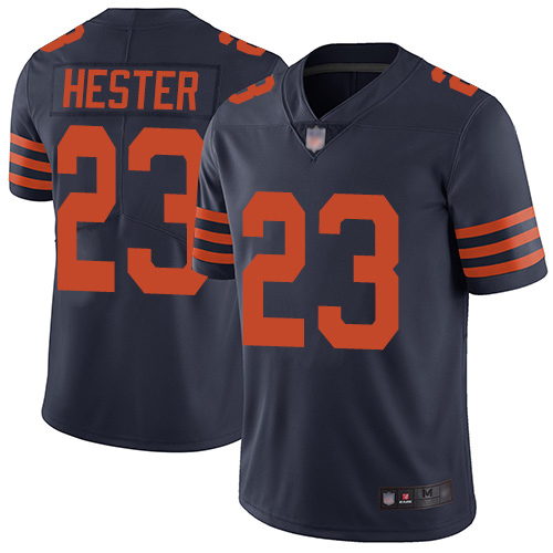 Chicago Bears Limited Navy Blue Men Devin Hester Jersey NFL Football 23 Rush Vapor Untouchable